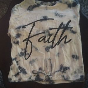 Long sleeve tie-dye shirt